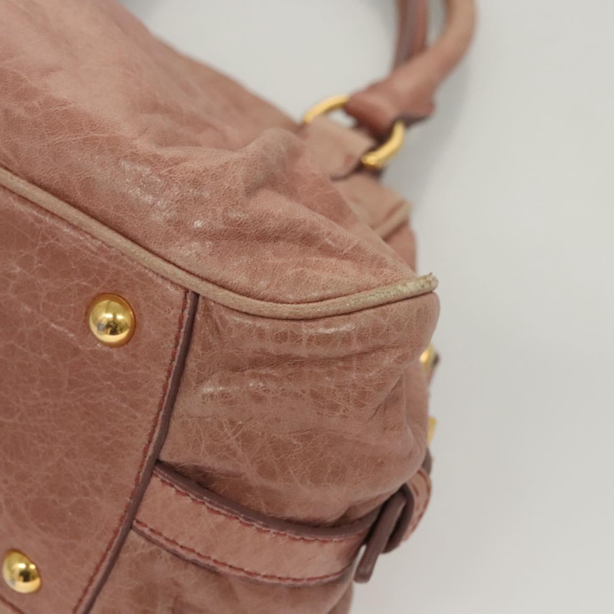 Miu Miu Bag – Pink Leather