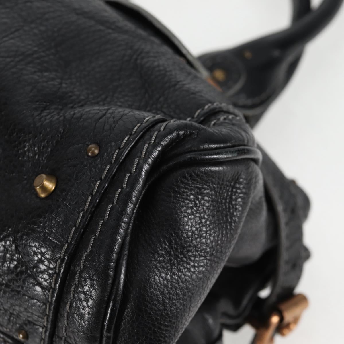 Chloe Paddington Bag – Black Leather