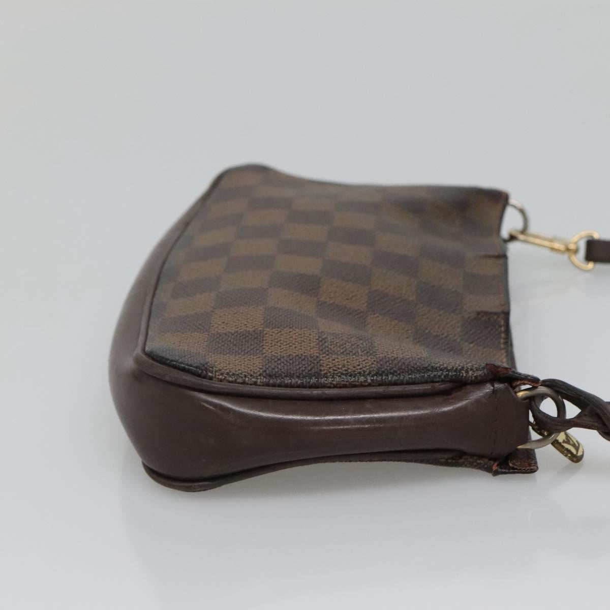 Louis Vuitton Pochette Accessoires – Damier Ebene Bag – Brun