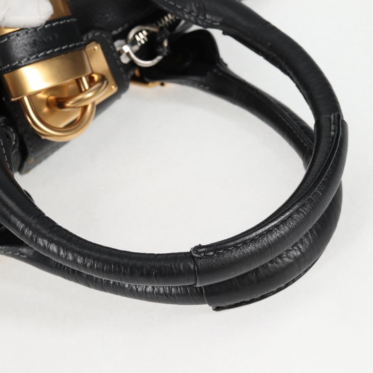 Chloe Paddington Bag - Black Leather