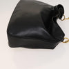 Gucci Bamboo Shoulder Bag – Black Leather