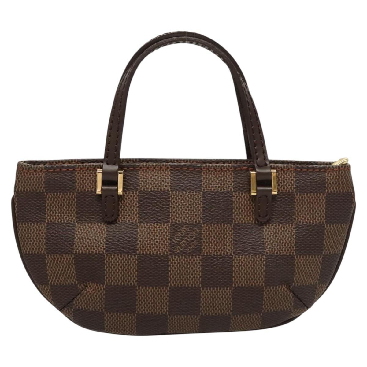 Louis Vuitton Manosque GM – Damier Ebene Leather Bag