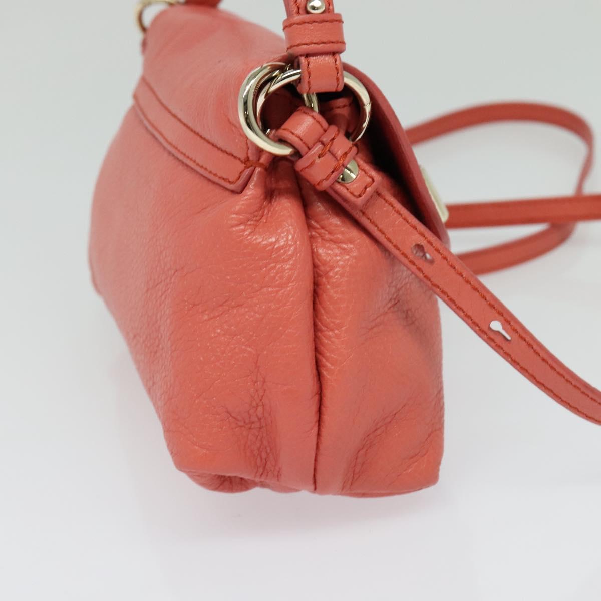 Chloe Lily Shoulder Bag - Pink Leather