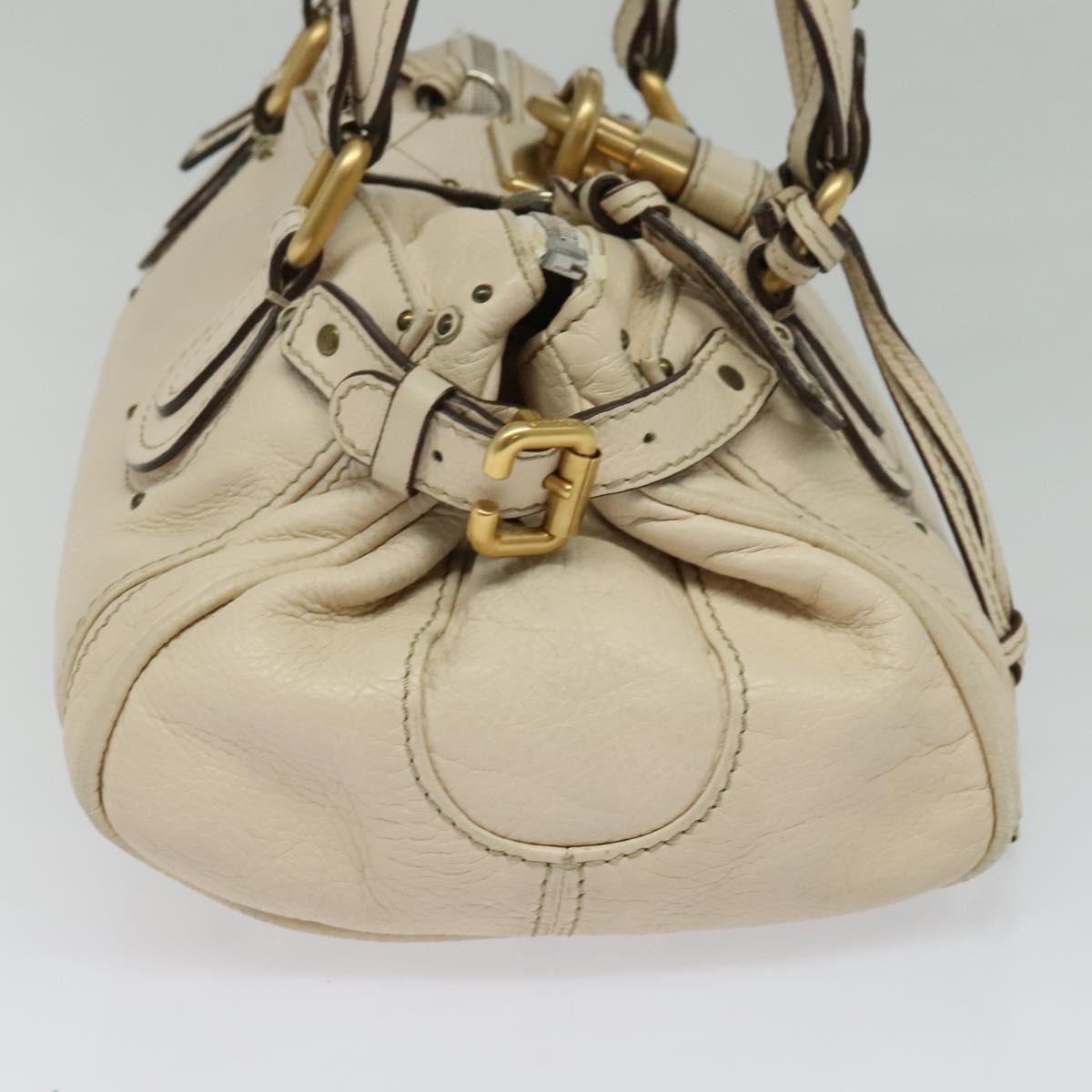 Chloe Paddington Bag - Cream Leather