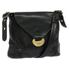 Chloe Shoulder Bag - Black Leather