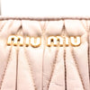 Miu Miu Matelasse Bag – Pink Leather