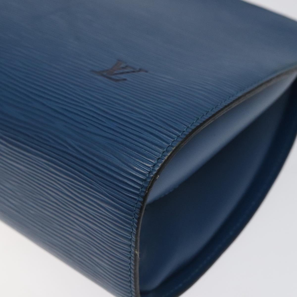 Louis Vuitton Dauphine GM Pouch – Blue Epi Leather