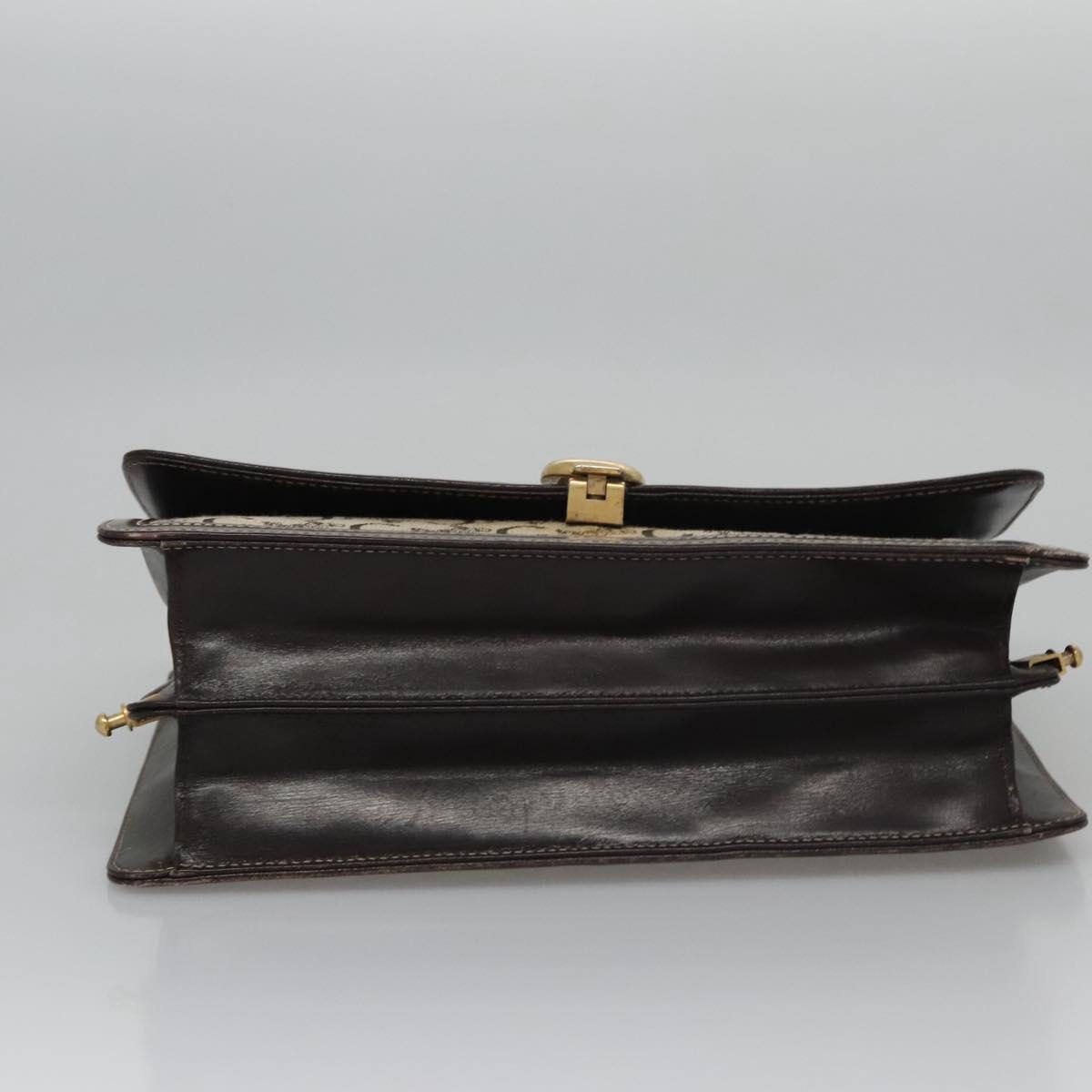 Celine C Macadam Canvas Shoulder Bag – Beige-Brown