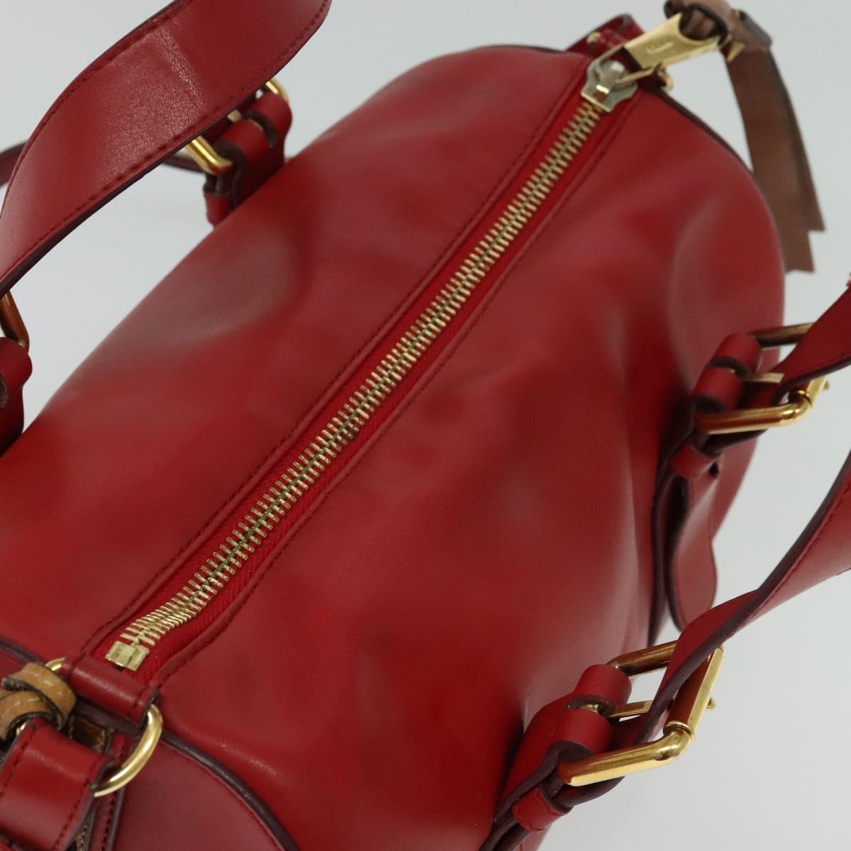 Chloe Eden Bag - Red Leather
