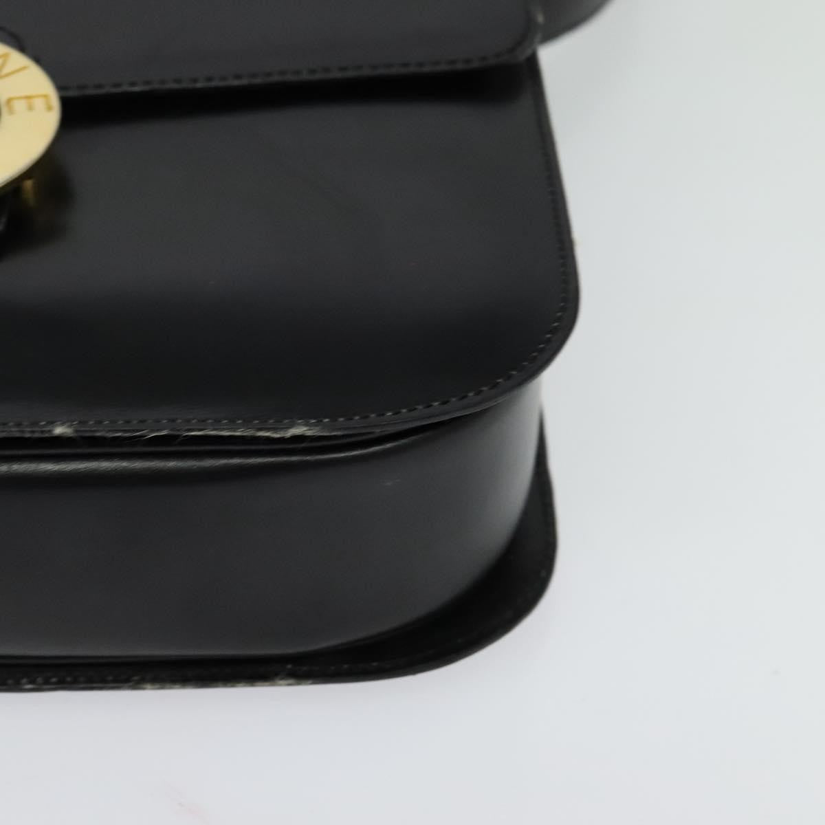 Celine Bag – Black Leather Gold
