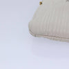 Miu Miu Pouch Leather Bag – Hvit Leather