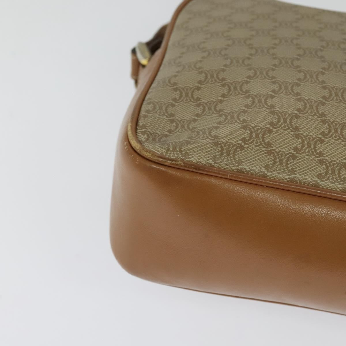 Celine Macadam Canvas Shoulder Bag – Beige Gold