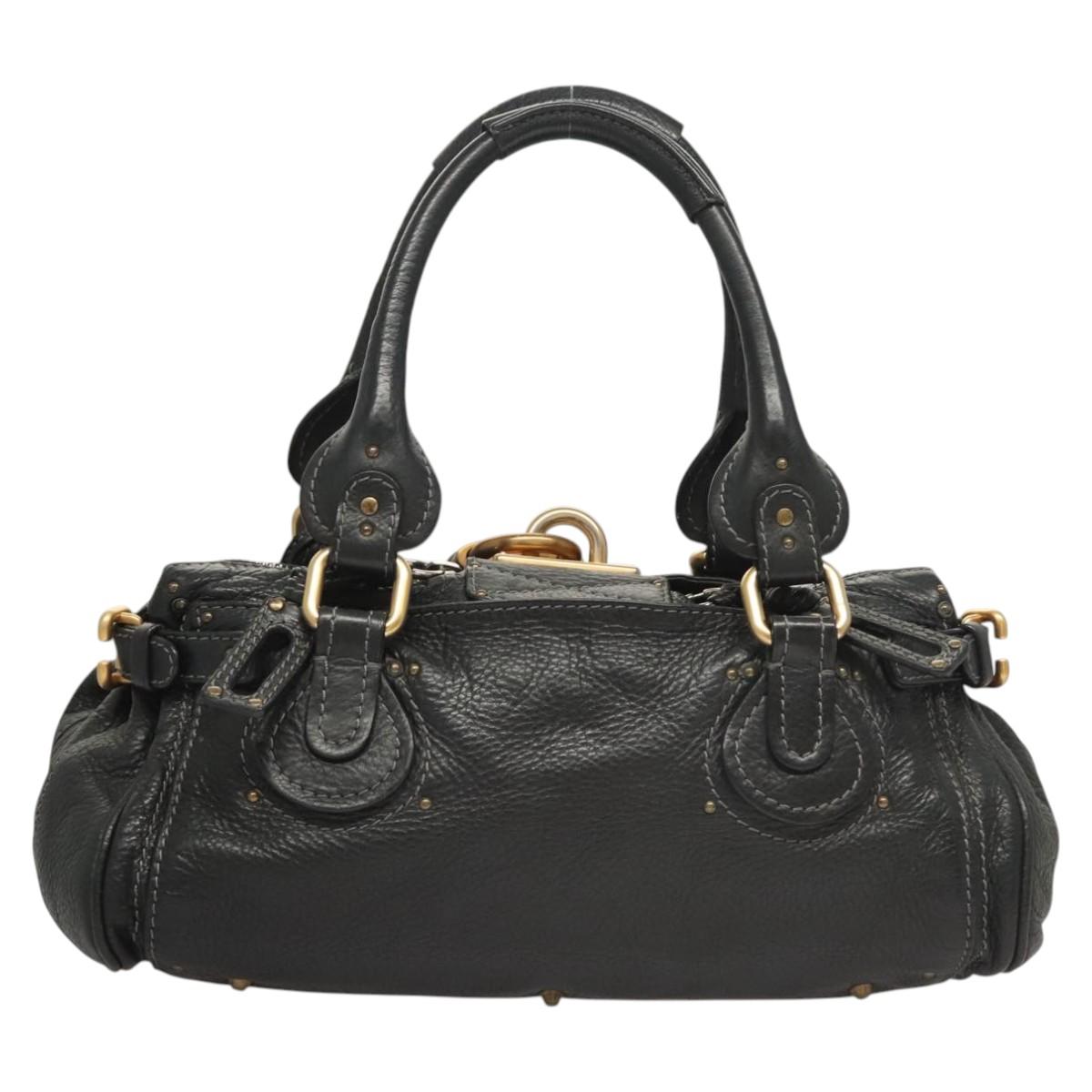 Chloe Paddington Bag – Black Leather