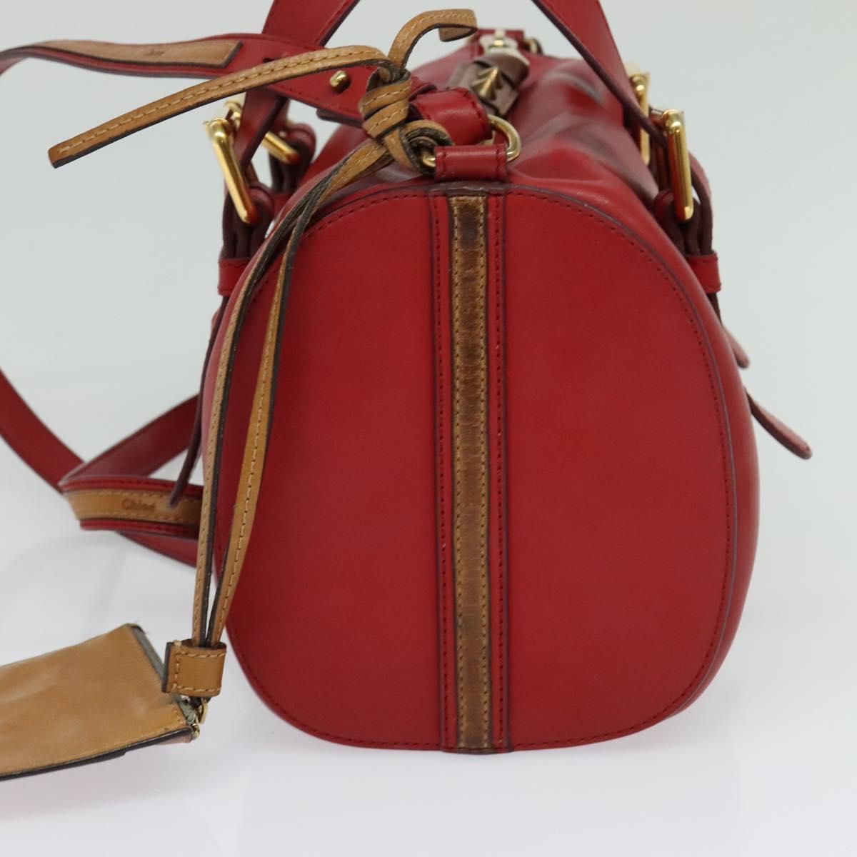 Chloe Eden Bag - Red Leather