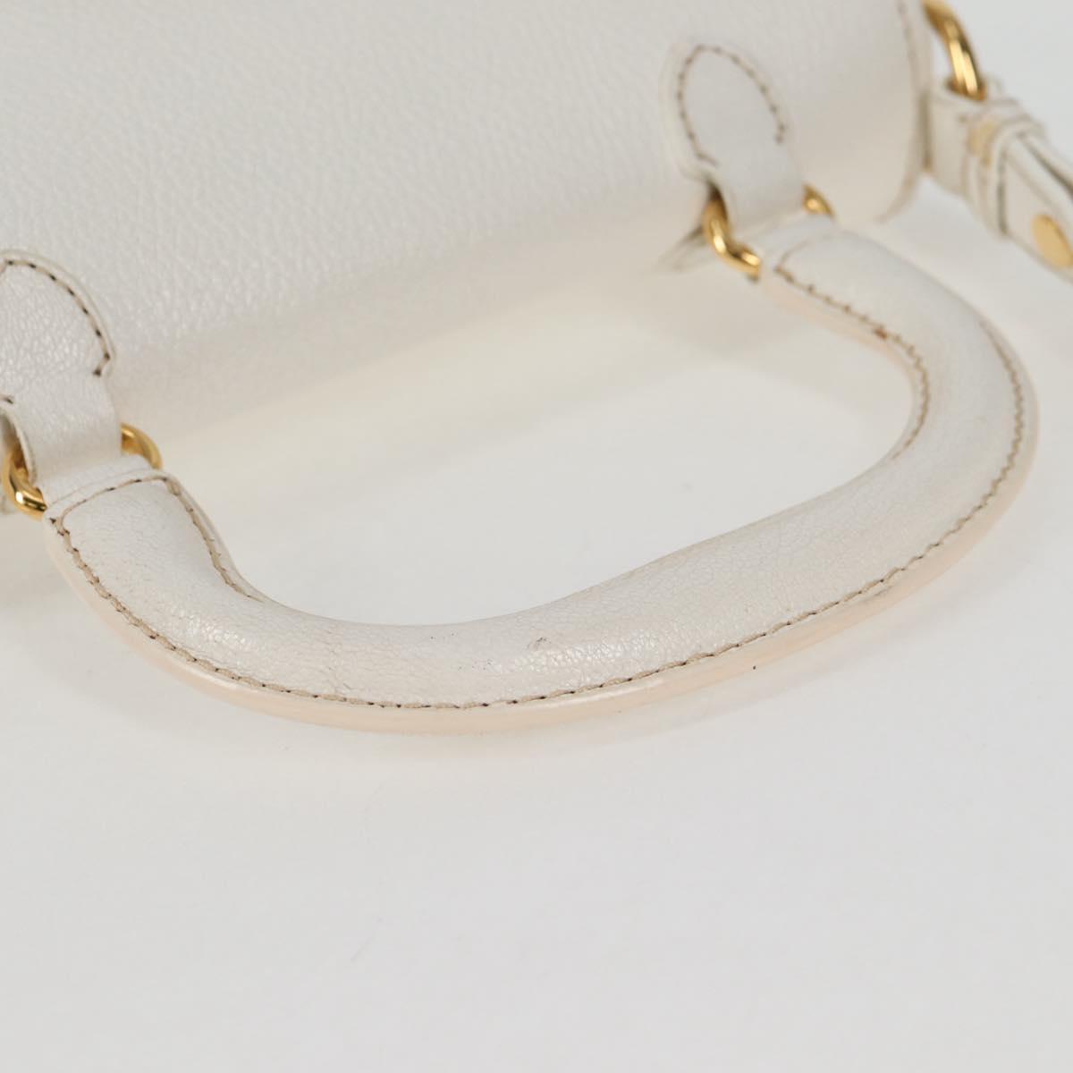 Miu Miu Bag – White Leather