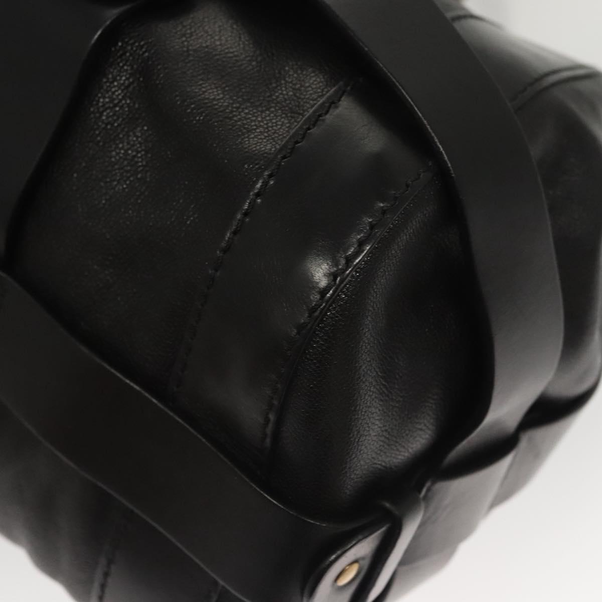 Chloe Kerala Horse Handbag - Black Leather