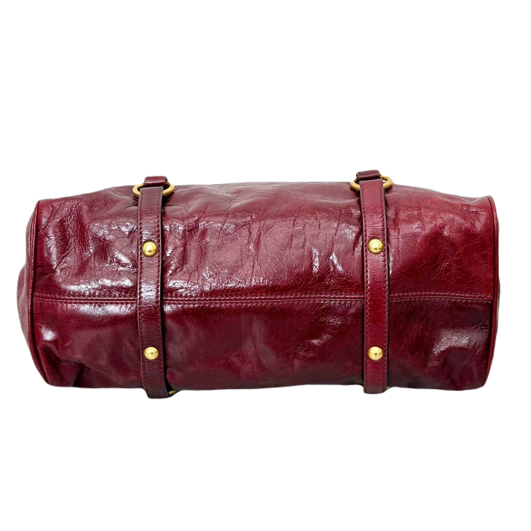 MIU MIU VITELLO LUX BOW BAG