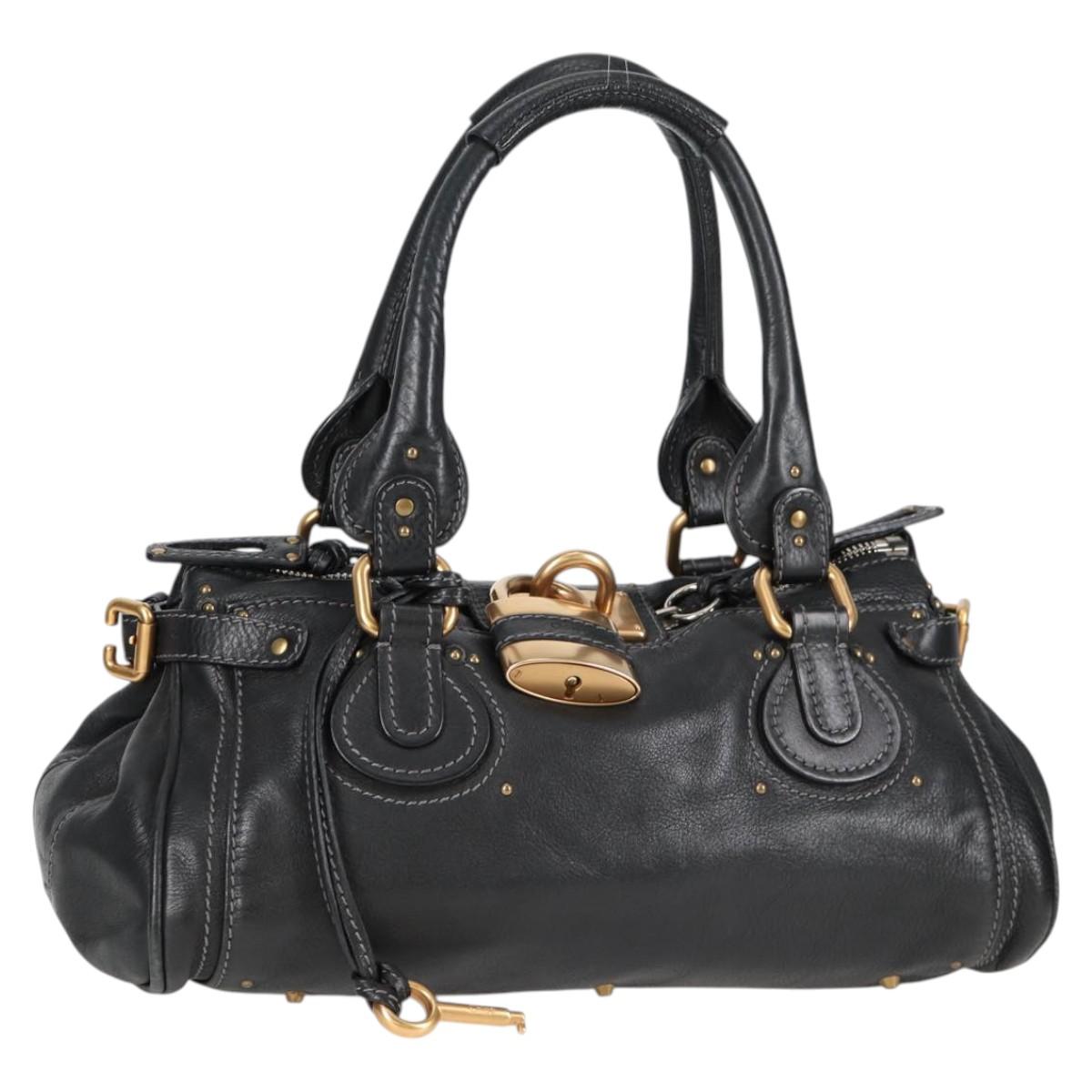 Chloe Paddington Bag – Black Leather
