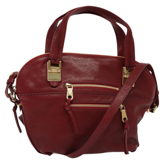 Chloe Angie Bag – Red Leather