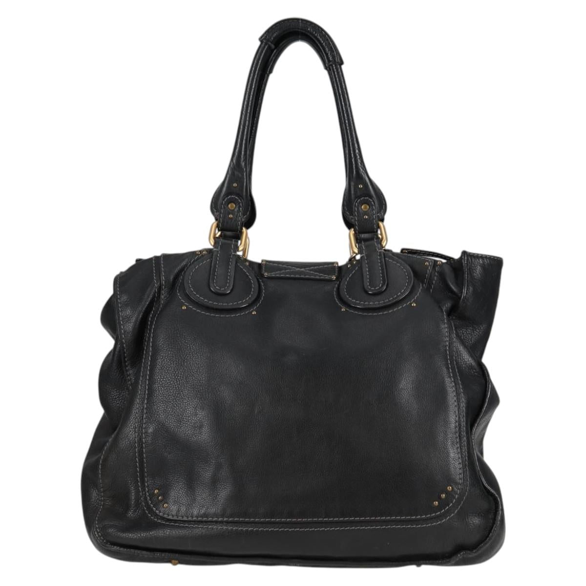 Chloe Paddington Bag – Black Leather