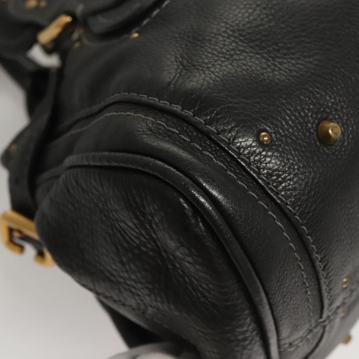 Chloe Paddington Bag – Black Leather