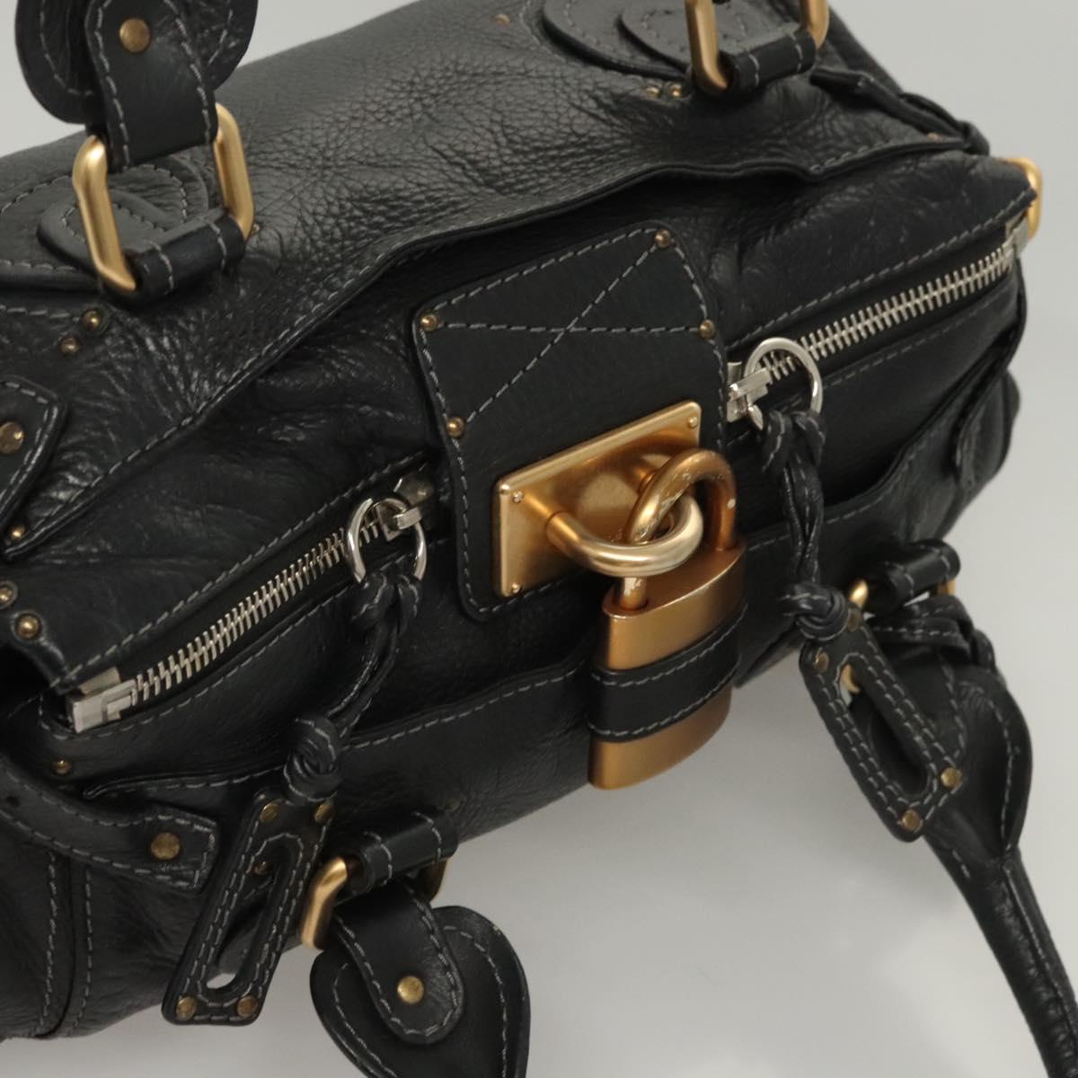 Chloe Paddington Bag – Black Leather