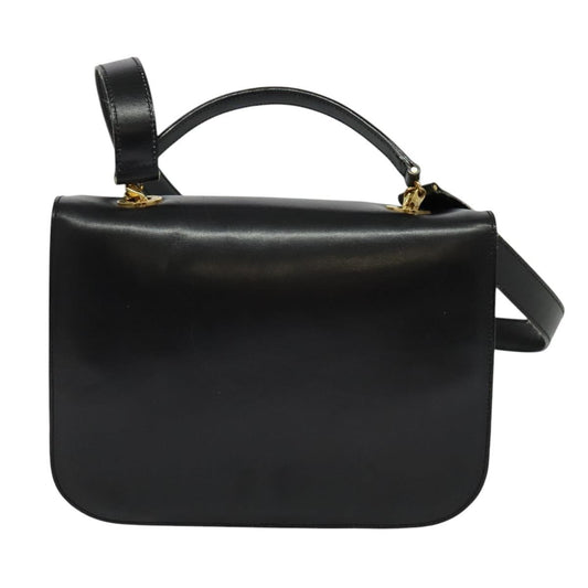 Celine Bag – Black Leather Gold