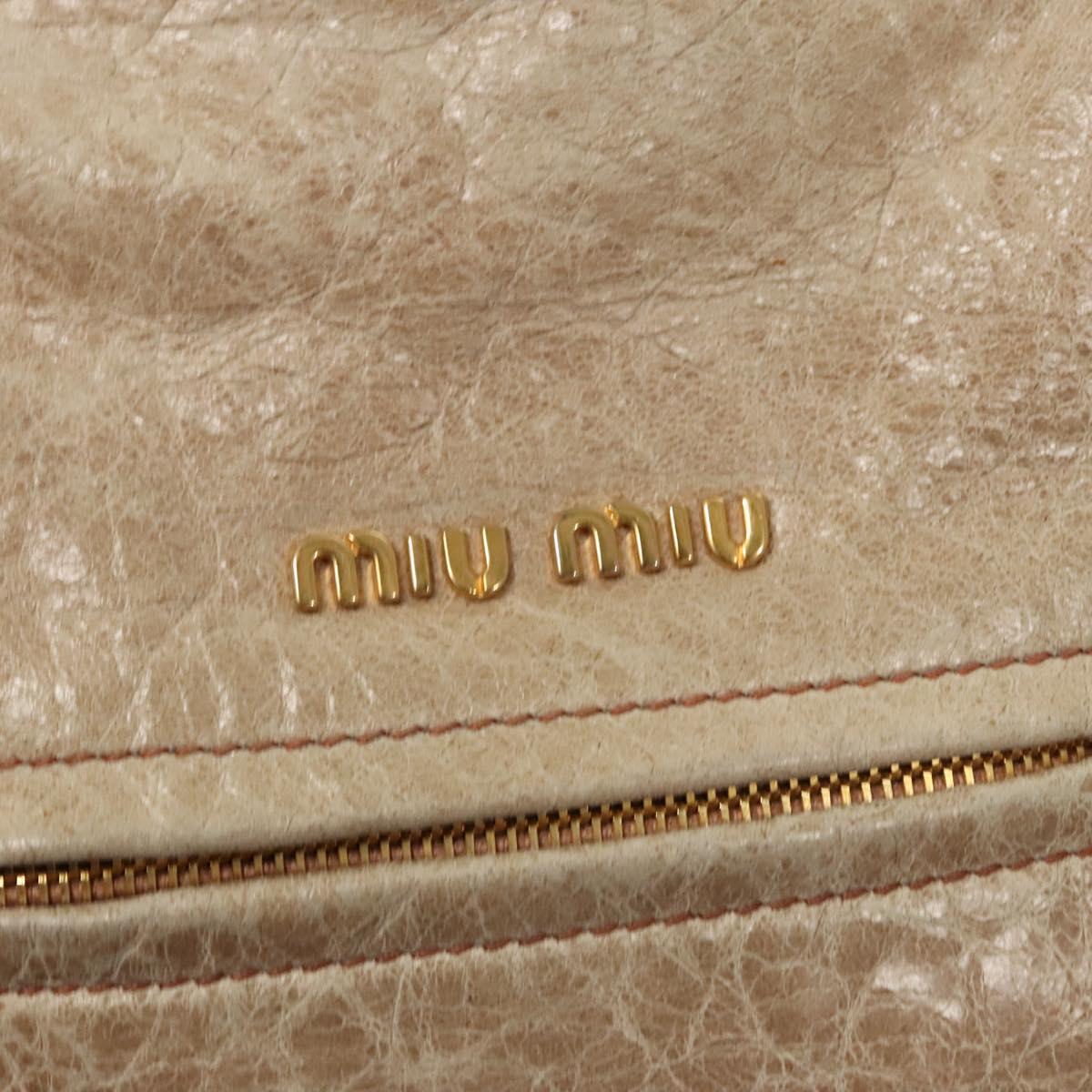 Miu Miu Bag – Beige Leather
