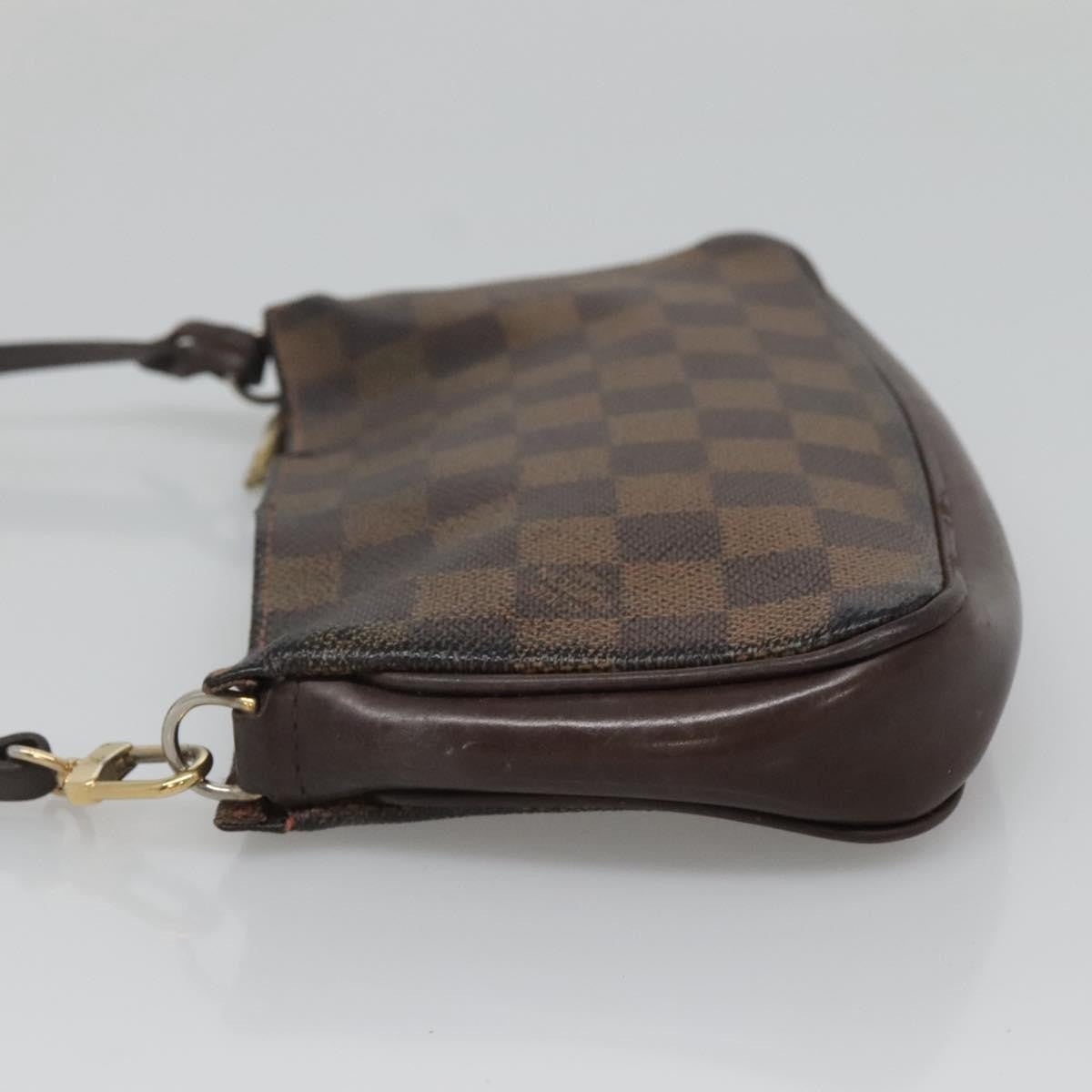 Louis Vuitton Pochette Accessoires – Damier Ebene Bag – Brun
