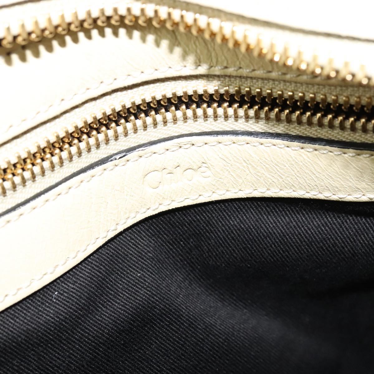Chloe Etel Bag - White Leather