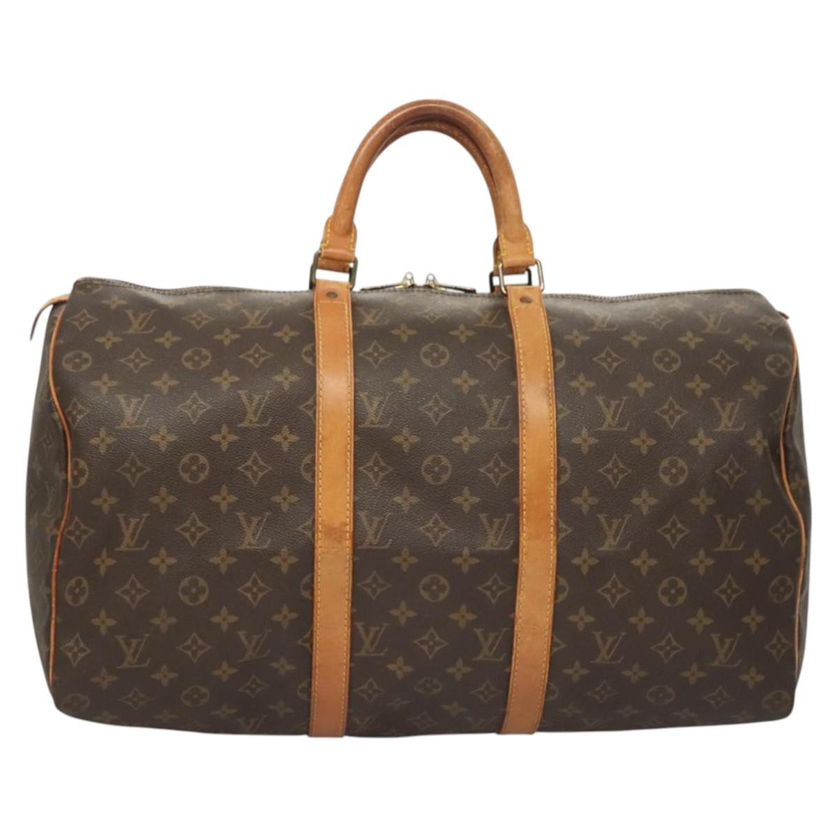 Louis Vuitton Keepall 50 Bag – Monogram Canvas