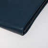 Chloe Clutch - Blue Leather