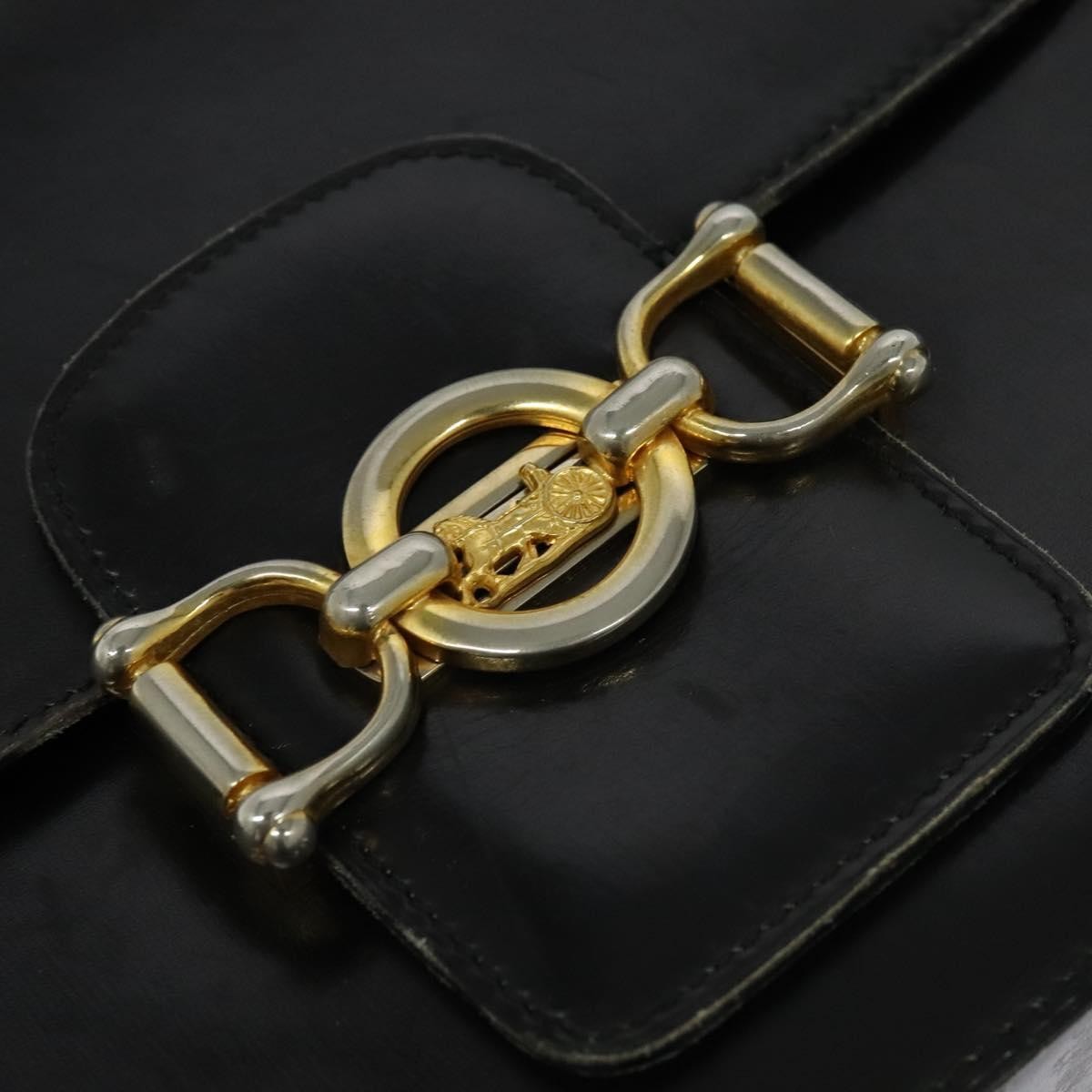 Celine Shoulder Bag – Black Leather