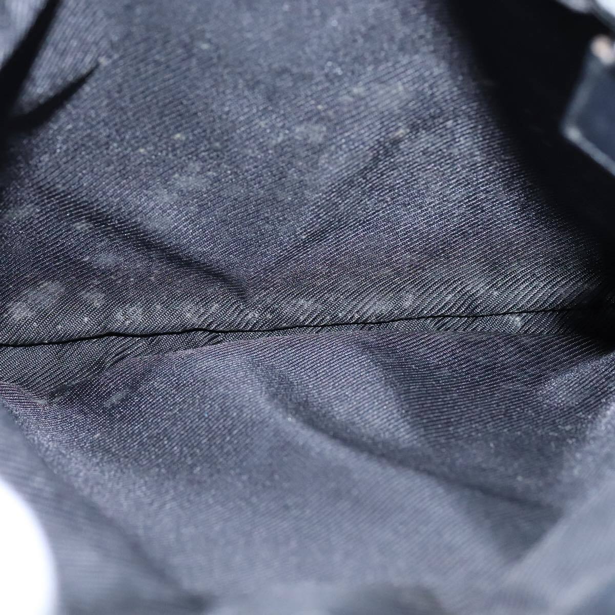 Gucci GG Canvas Shoulder Bag – Black