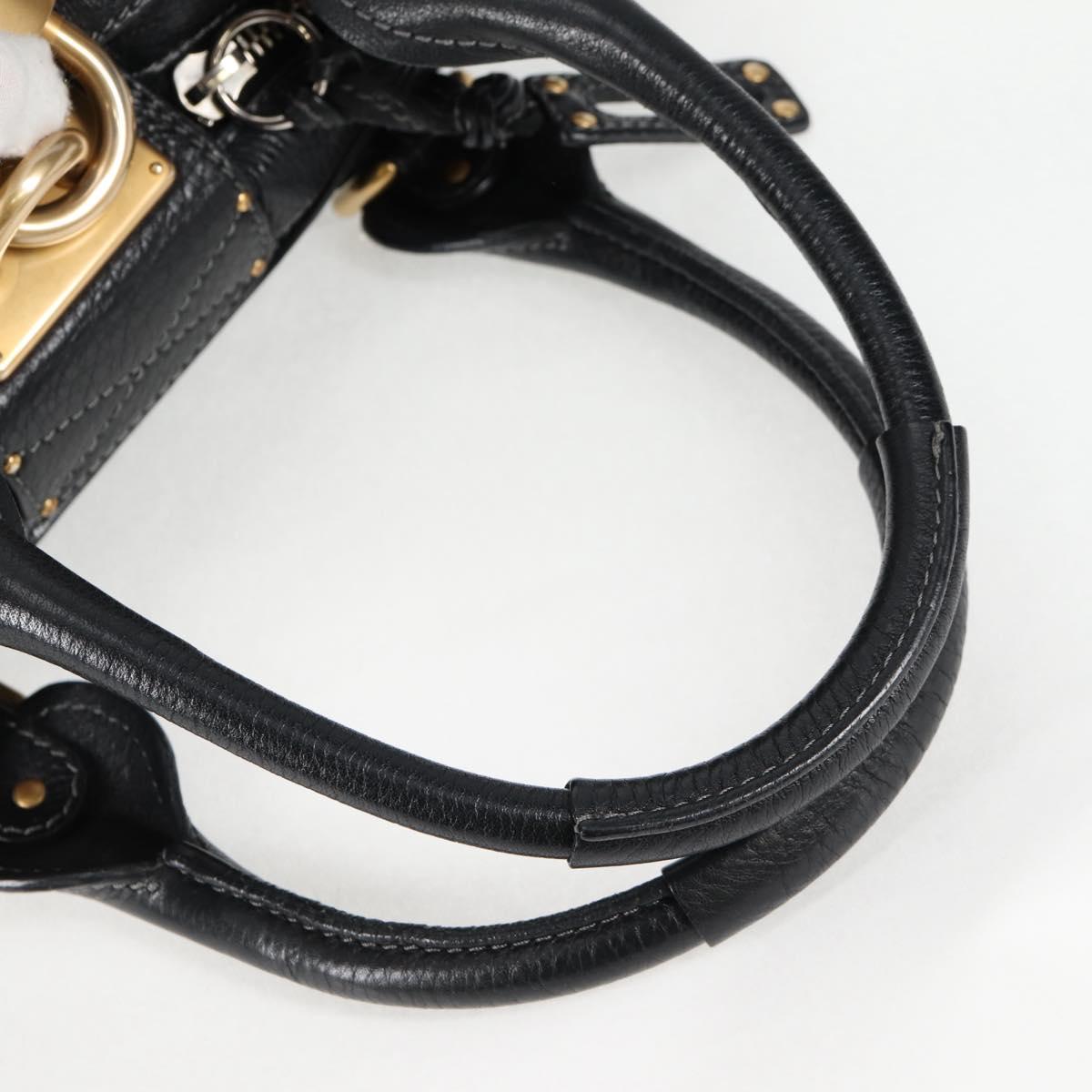 Chloe Paddington Bag - Black Leather