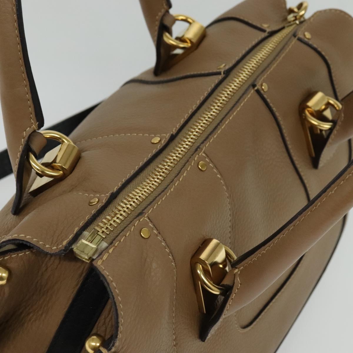 Chloe Hailey Bag - Beige Leather
