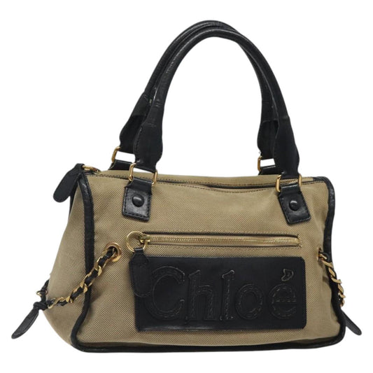 Chloe Harley Bag – Beige Canvas