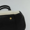 Miu Miu Bag – White Gold Black Leather