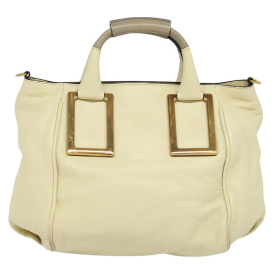 Chloe Etel Bag - White Leather