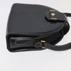 Dior Christian Shoulder Bag – Black Leather Gold