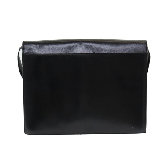Celine Shoulder Bag – Black Leather