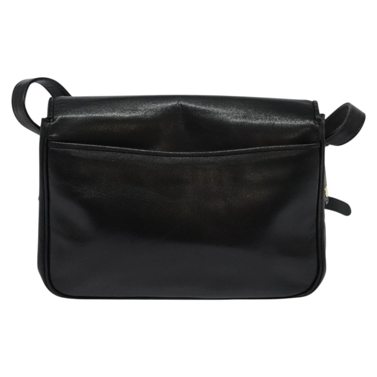 Christian Dior Shoulder Bag – Black Leather