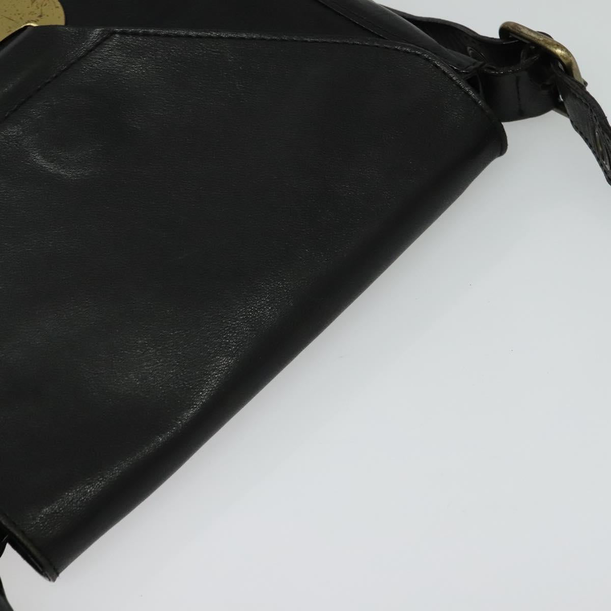 Chloe Shoulder Bag - Black Leather