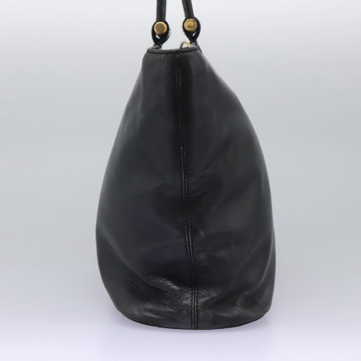 Celine Bag – Black Leather Gold