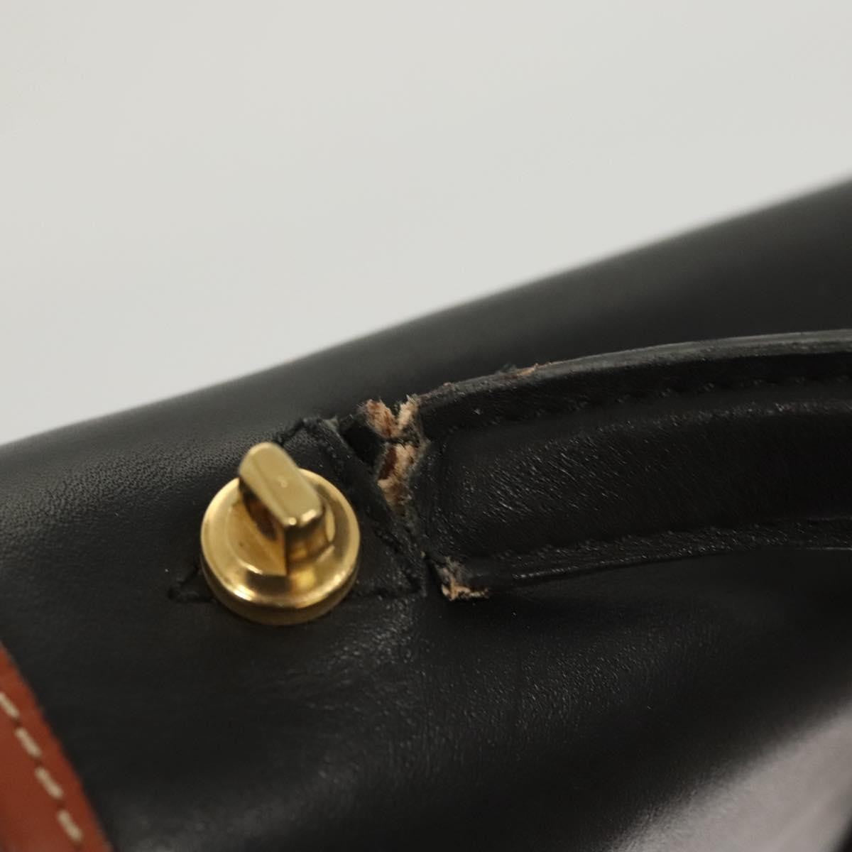 Celine Bag – Black Leather Gold