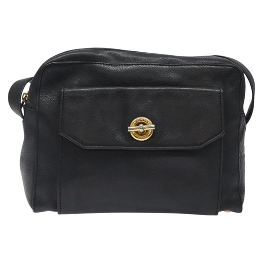 Celine Shoulder Bag – Black Leather