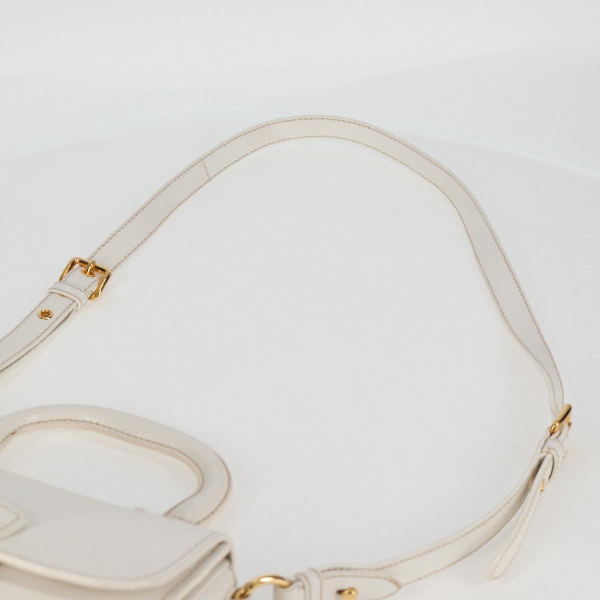 Miu Miu Bag – White Leather