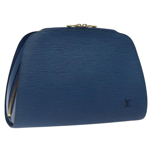 Louis Vuitton Dauphine GM Pouch – Blue Epi Leather