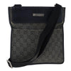 Gucci GG Canvas Shoulder Bag – Black