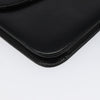 Christian Dior Chain Shoulder Bag – Black Leather Gold